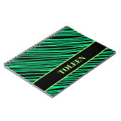 Carnet Note de Motif coloré personnalisée (Côté gauche)