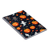 Carnet Note de printemps Halloween / citrouille (Côté Droit)