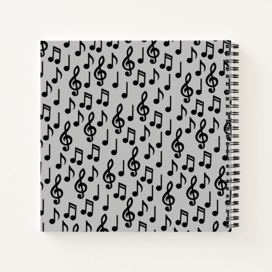 Carnet Note de professeur de musique (Dos)