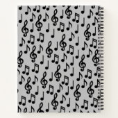 Carnet Note de professeur de musique (Dos)