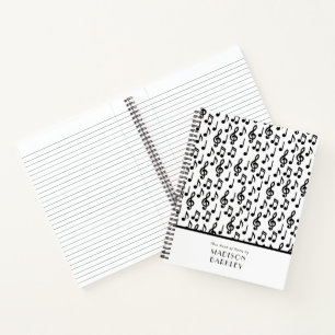 Carnet Note de professeur de musique
