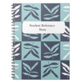Carnet Note de référence de l'étudiant (Devant)