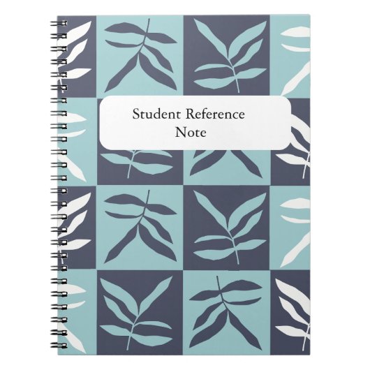 Carnet Note de référence de l'étudiant (Devant)