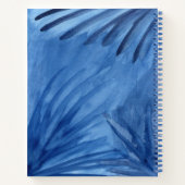 Carnet Note d'esquisse de peinture aquarelle Abstraite Bl (Dos)