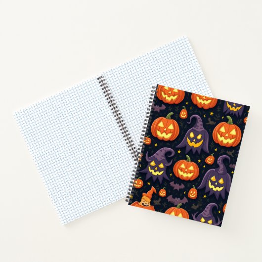 Carnet Note d'Halloween (Intérieur)