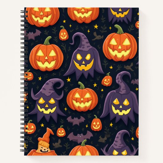 Carnet Note d'Halloween (Devant)
