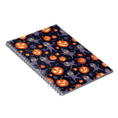 Carnet Note du Carré Motif Halloween (Côté Droit)