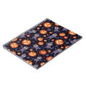 Carnet Note du Carré Motif Halloween (Côté gauche)
