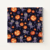 Carnet Note du Carré Motif Halloween (Dos)