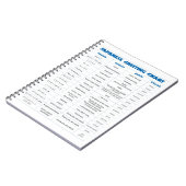 Carnet Note japonaise de diagramme de salutation (Côté gauche)