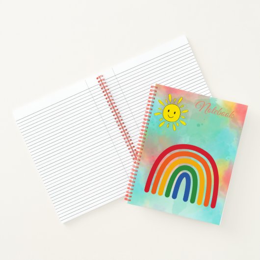 Carnet note mignonne pour l'écriture (Intérieur)