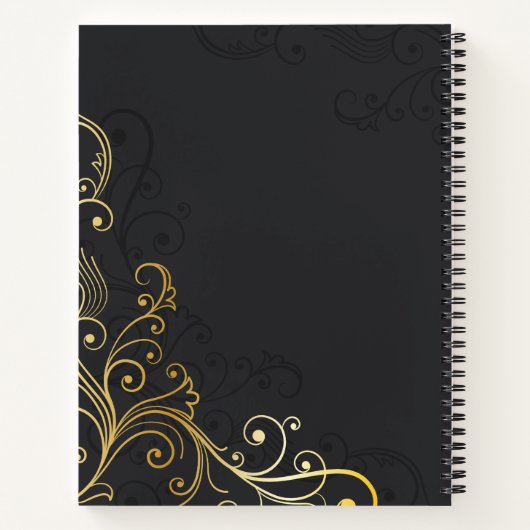 Carnet Note musicale Design Royal de luxe (Dos)