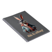 Carnet Note pad bunny's design élégant élégant (Côté Droit)