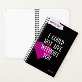 Carnet Note to Self by Rynski - Self-Love Pink (À l'intérieur)