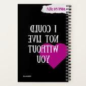 Carnet Note to Self by Rynski - Self-Love Pink (Verso)