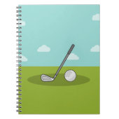 Carnet Note viols golf (Devant)