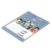 Carnet Notebbok avec le détective (Côté gauche)