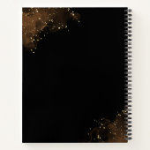 Carnet Notebo noir et blanc professionnel Notebo initial (Dos)