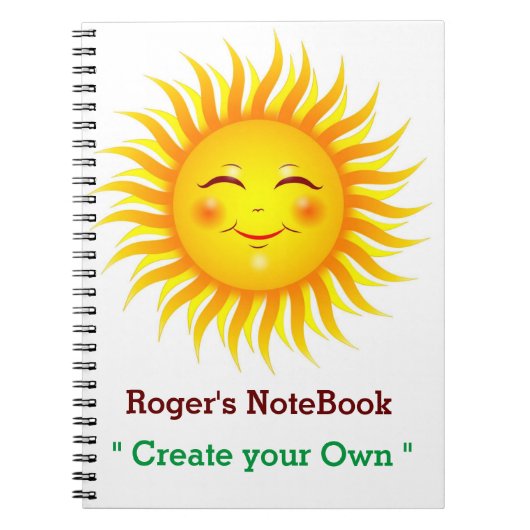 Carnet NoteBook (Devant)