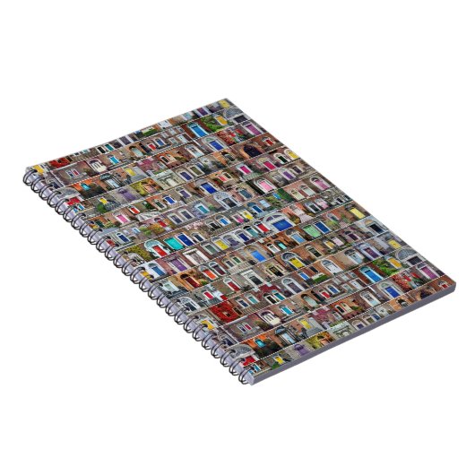 Carnet Notebook 100 portes de Dublin (Côté Droit)