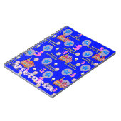 Carnet Notebook, #3 Happy 3rd Birthday Notes Blue (Côté gauche)