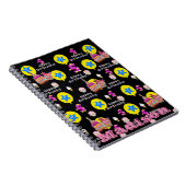 Carnet Notebook, #5 Happy 5th Birthday Notes Black (Côté Droit)