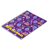 Carnet Notebook, #5 Happy 5th Birthday Notes Purple (Côté gauche)