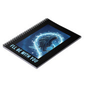 Carnet Notebook Bald Eagle Heart Love 1 (Côté gauche)
