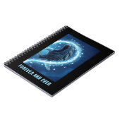 Carnet Notebook Bald Eagle Heart Love 2 (Côté gauche)