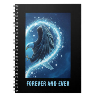 Carnet Notebook Bald Eagle Heart Love 2