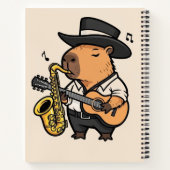 Carnet Notebook – Capybara Music Notes
(Dos)