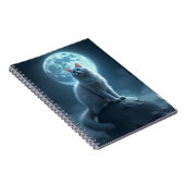 Carnet notebook cat and the moon (Côté Droit)