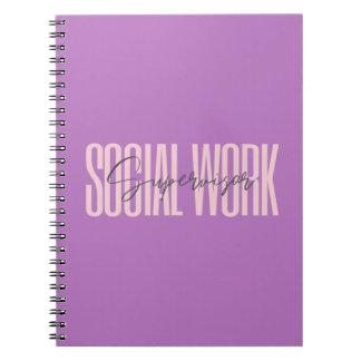 Carnet Notebook de travail social