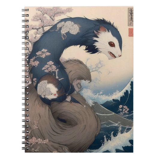Carnet Notebook - Ferret - Japan (Devant)