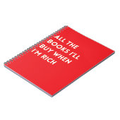 Carnet Notebook for Booklovers (Côté gauche)