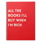 Carnet Notebook for Booklovers (Devant)