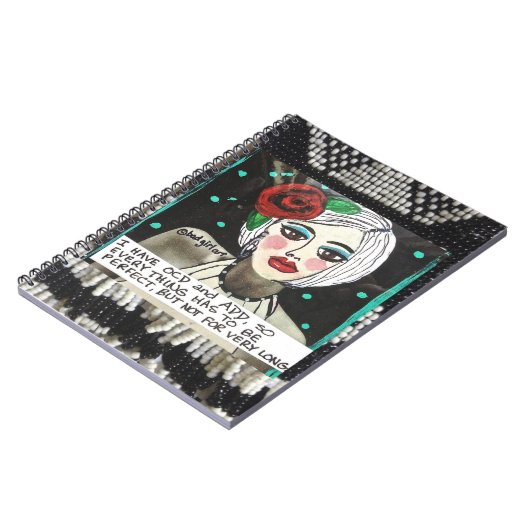 CARNET NOTEBOOK-I ONT OCD ET S'AJOUTENT (Côté gauche)