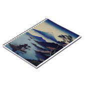 Carnet Notebook - Lake, Pine and Mountain - Japan (Côté gauche)
