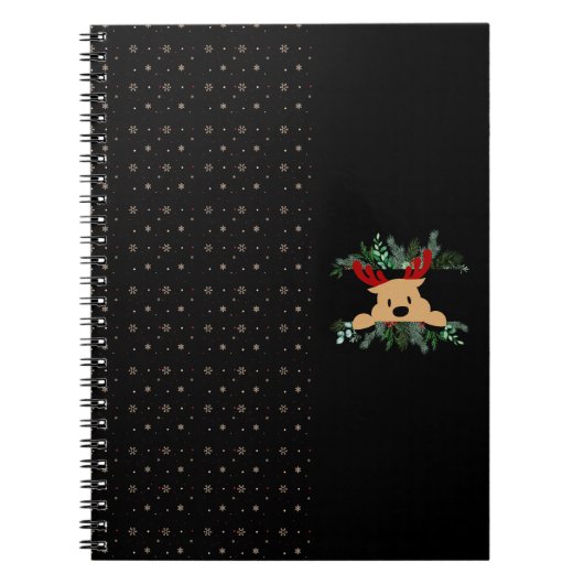 Carnet notebook new year ,noel (Devant)