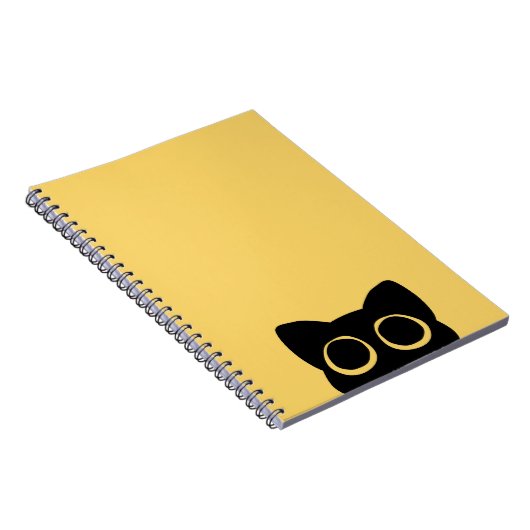 Carnet Notebook Peeking Cat (Côté Droit)