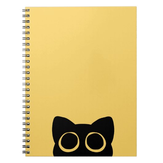 Carnet Notebook Peeking Cat (Devant)
