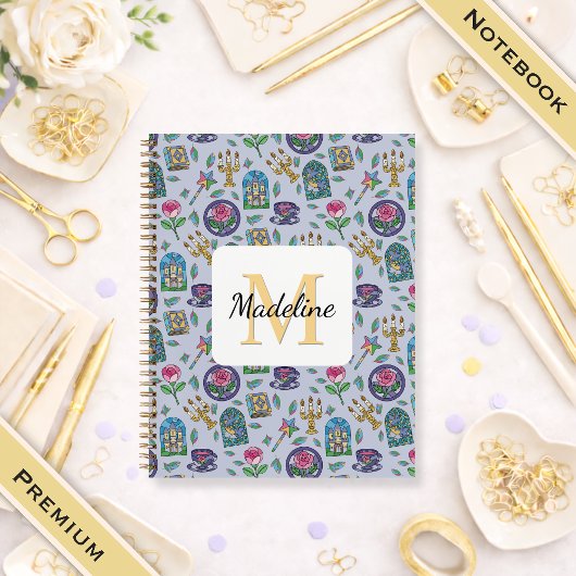 Carnet Notebook Personalized Beauty Beast Girl Cute