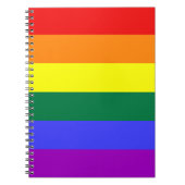Carnet Notebook Rainbow Solid Stripe (Devant)