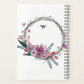 Carnet Notebook spirale de 5,5 po x 8,5 po (Verso)