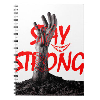 Carnet Notebook : Stay Strong Motivational Quote Design 