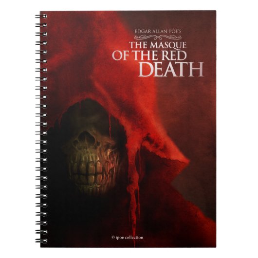Carnet Notebook « The Mâche of the Red Death » (Devant)