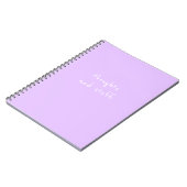 Carnet Notebook - thoughts and stuff (Côté gauche)
