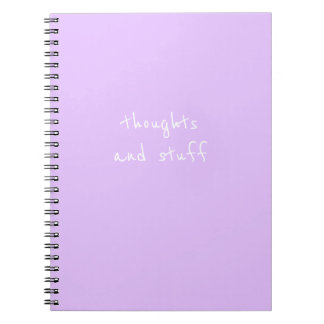 Carnet Notebook - thoughts and stuff