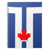 Carnet Notebook with Flag of Toronto, Ontario, Canada (Devant)