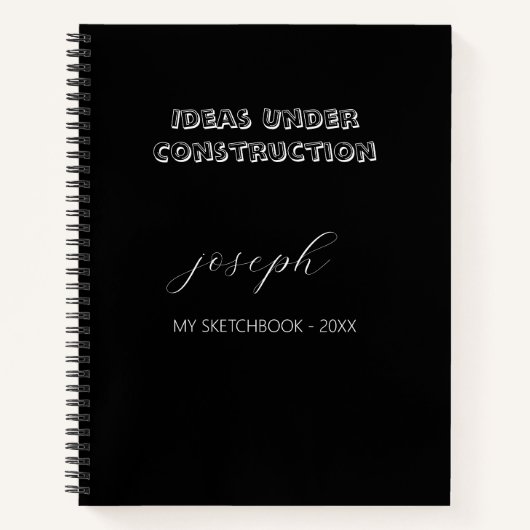 Carnet Notebooks with Spiral – Hardcover Spiral Notebook (Devant)